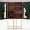 Bar Cabinet Cantina - Art Gem River- Glassisimo