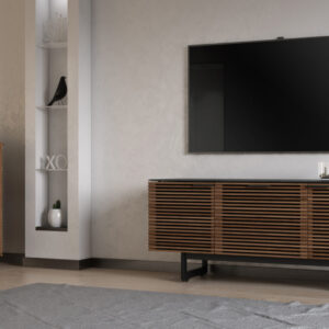 Corridor Modern TV Stand Natural Walnut - BDI