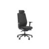 modern black home office task chairbdi furniture - BDI
