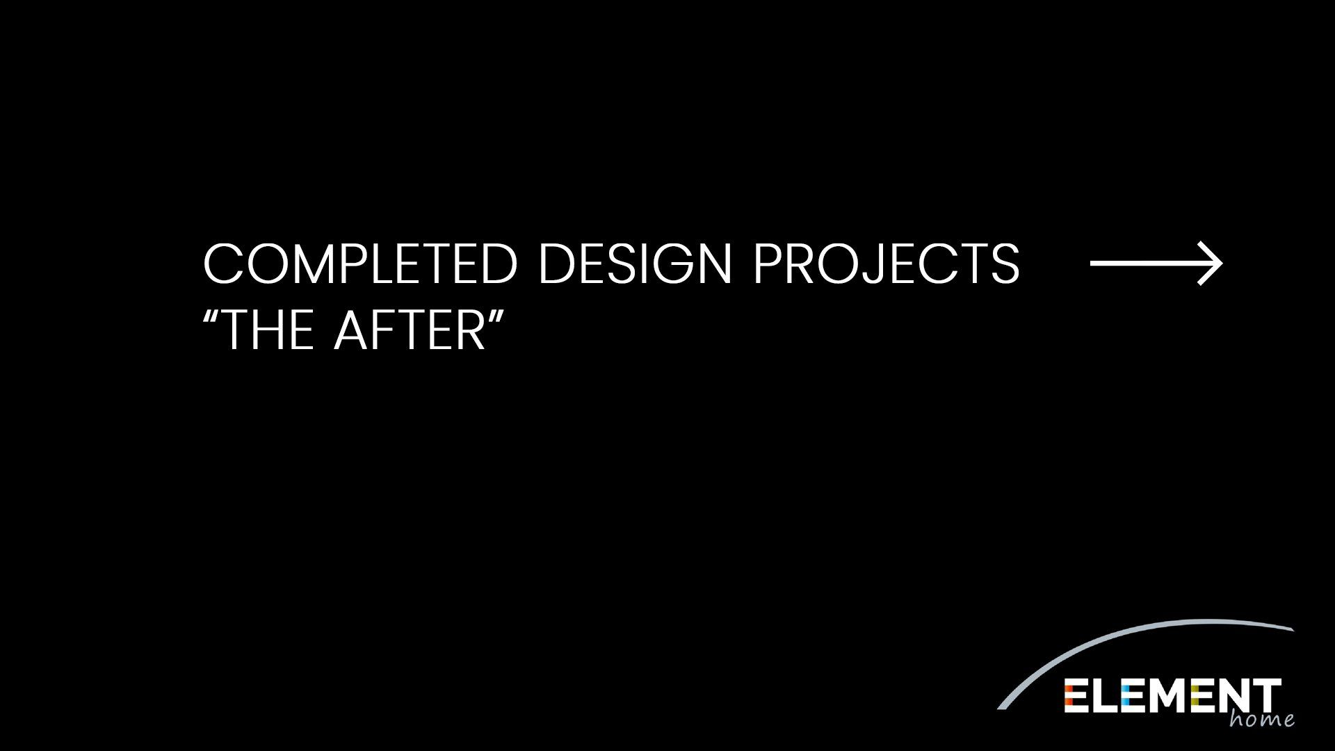 design projects - ELEMENT HOMES