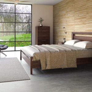 mans field bedroom walnut - COPELAND FURNITURE